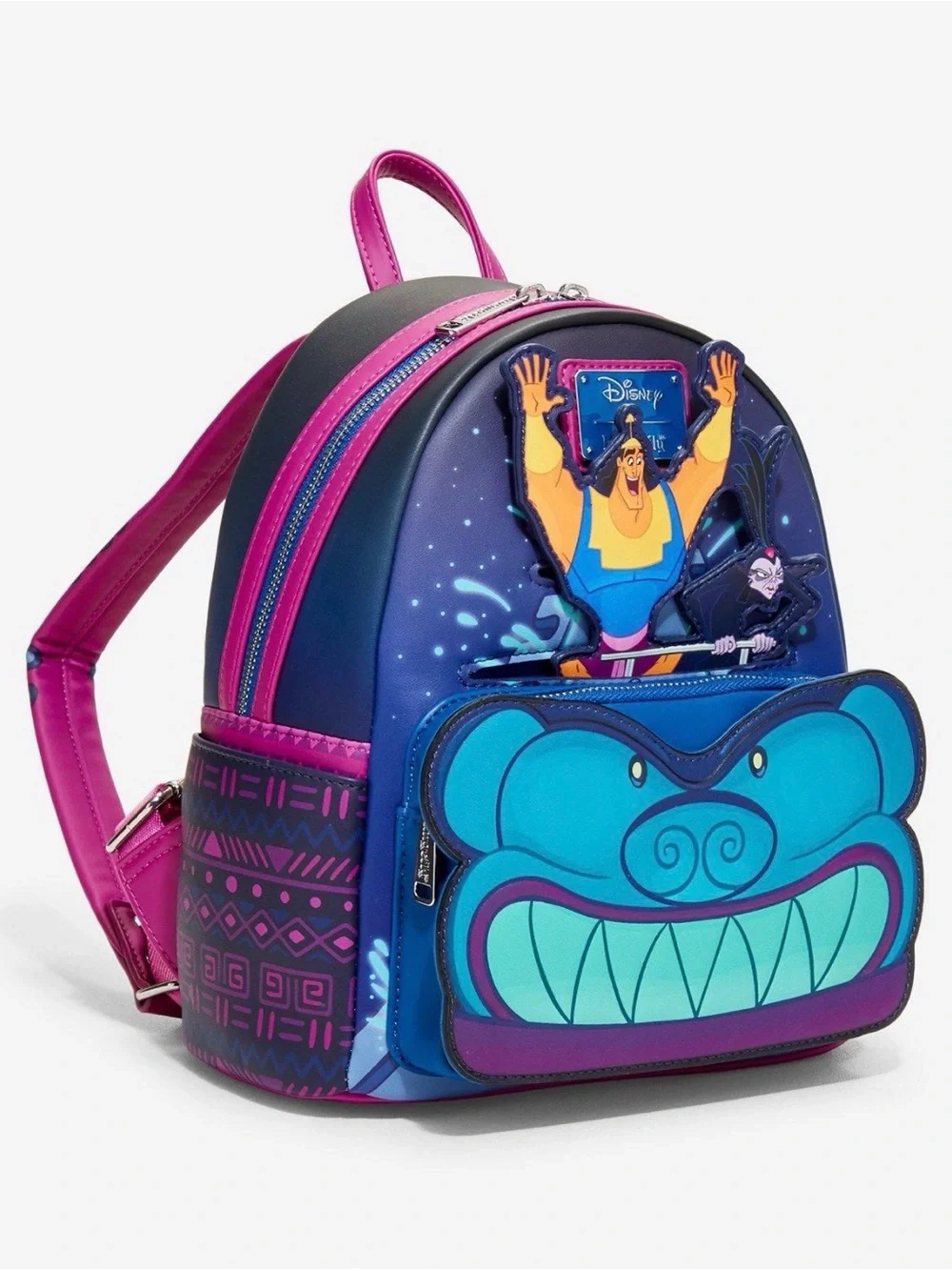 New Loungefly Disney The Emperor's New Groove Kronk & Yzma Coaster Mini Backpack